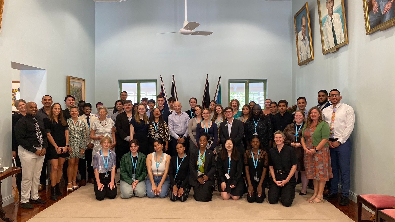 2024 Youth Parliamentarians at Government House